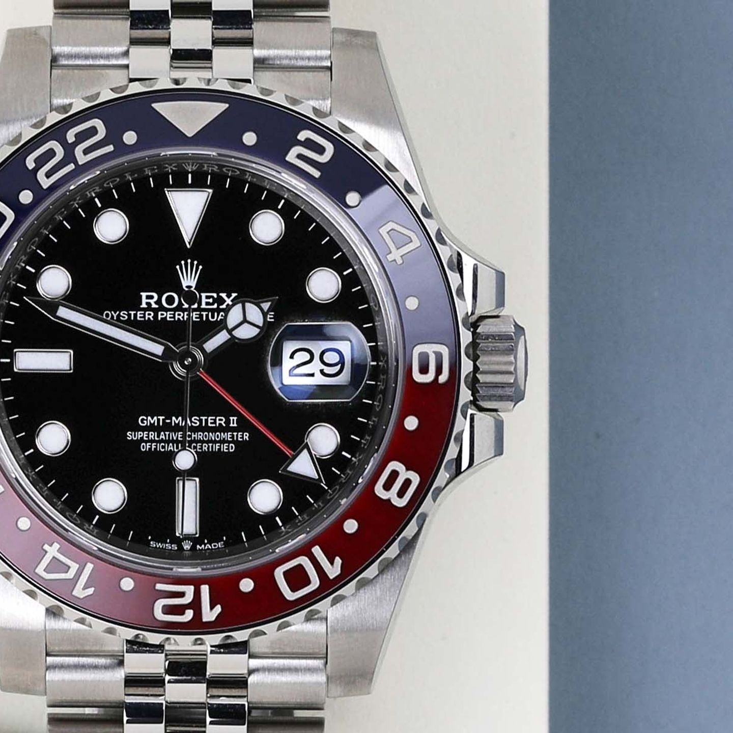 Rolex GMT-Master II 126710BLRO (2019) - Zwart wijzerplaat 40mm Staal (4/7)