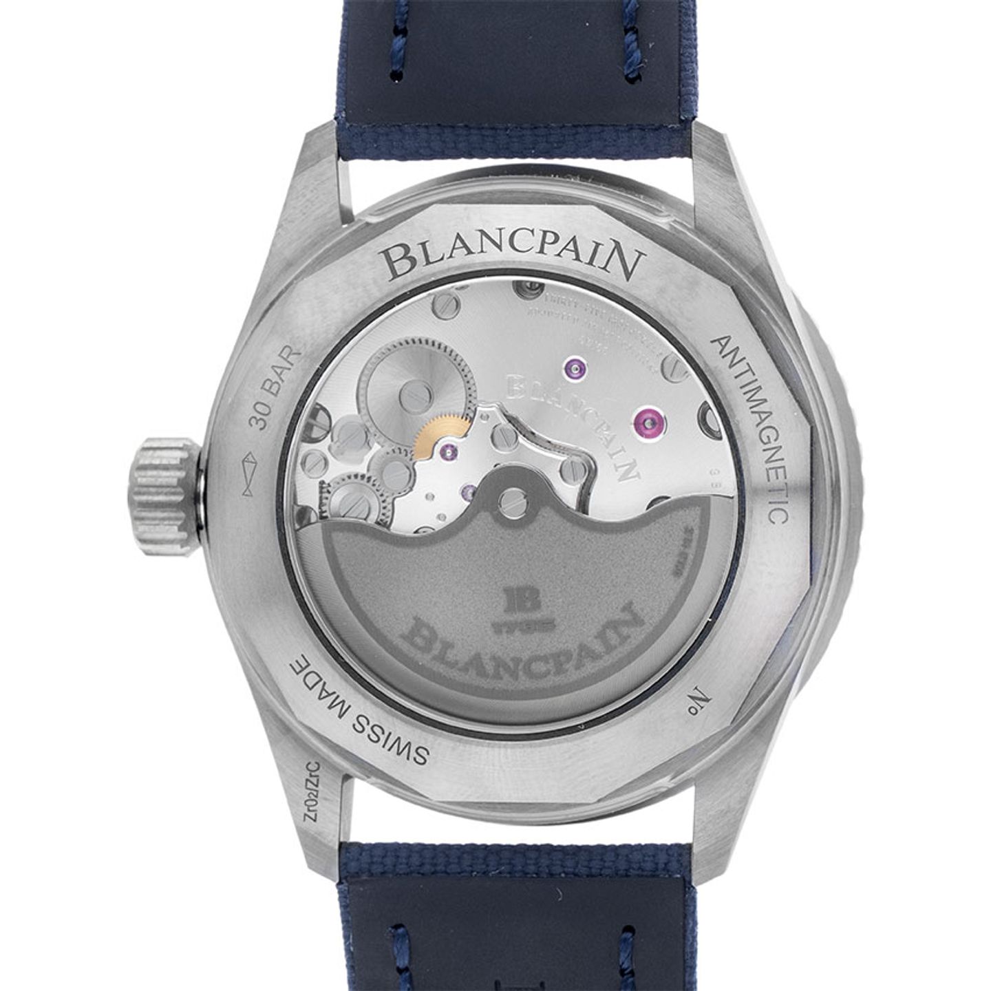 Blancpain Fifty Fathoms Bathyscaphe 5000-0240-O52A (2023) - Blue dial 44 mm Ceramic case (5/6)