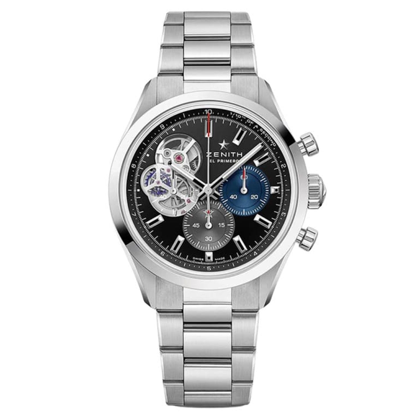 Zenith El Primero Chronomaster 03.3300.3604/21.M3300 (2023) - Black dial 40 mm Steel case (1/1)