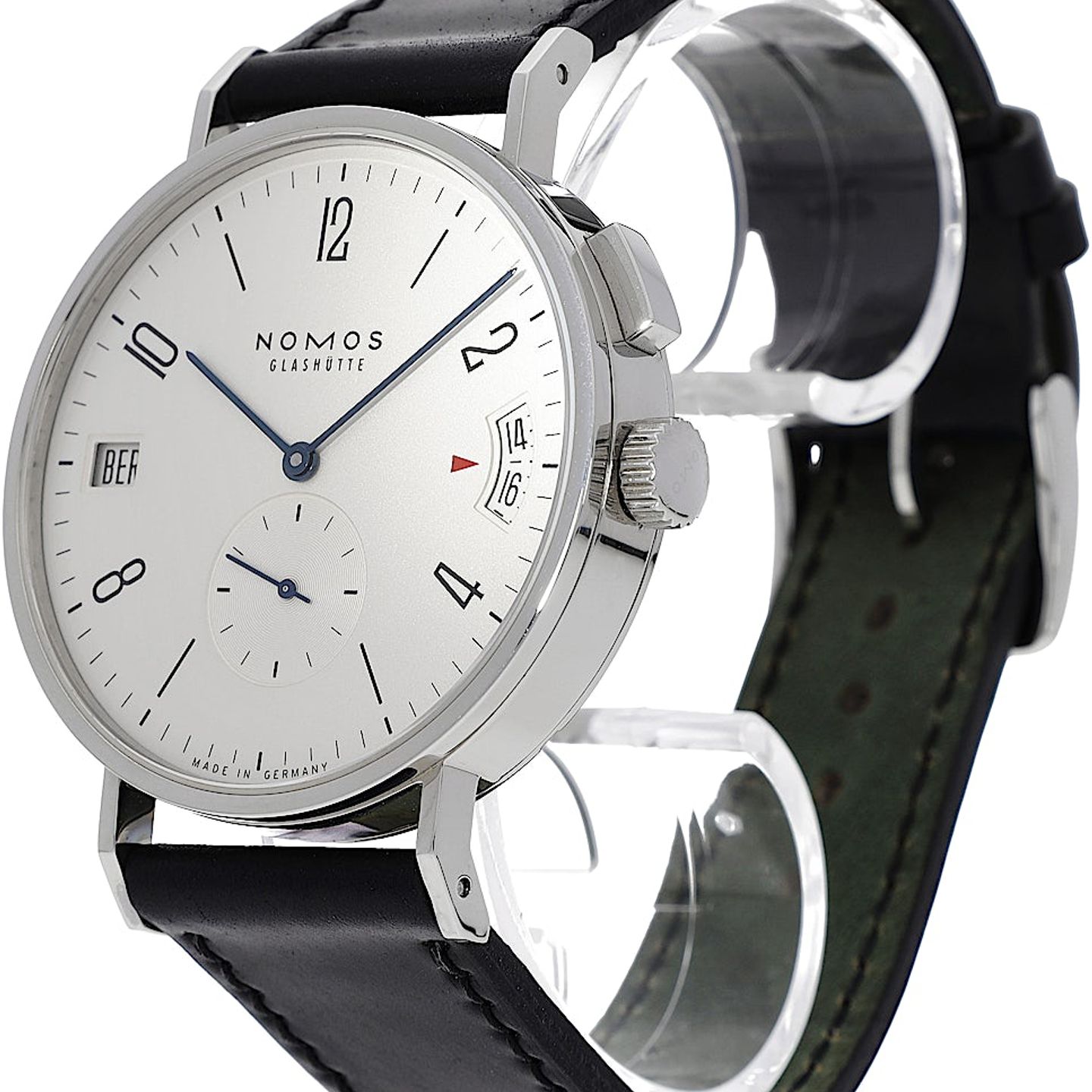NOMOS Tangomat GMT 635 (2025) - White dial 40 mm Steel case (3/5)