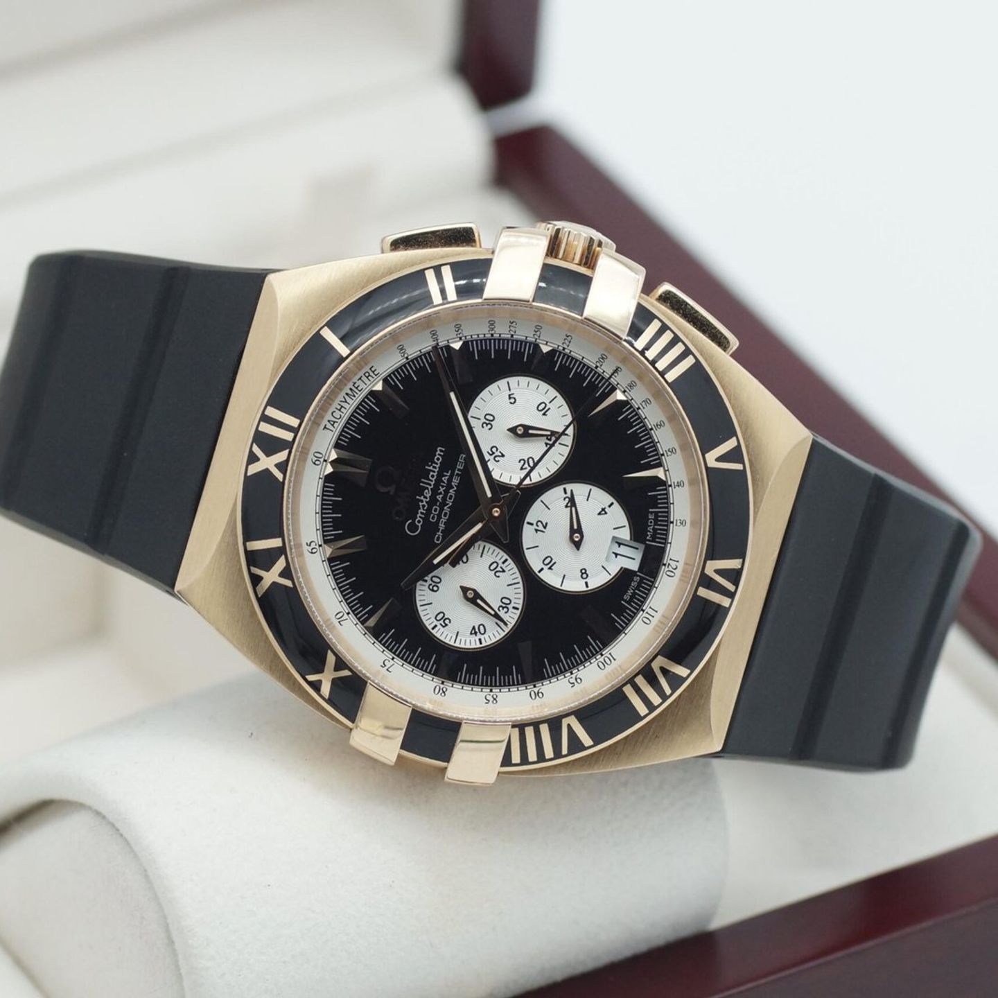 Omega Constellation Double Eagle 1619.51.91 (2007) - 41mm Roodgoud (1/8)
