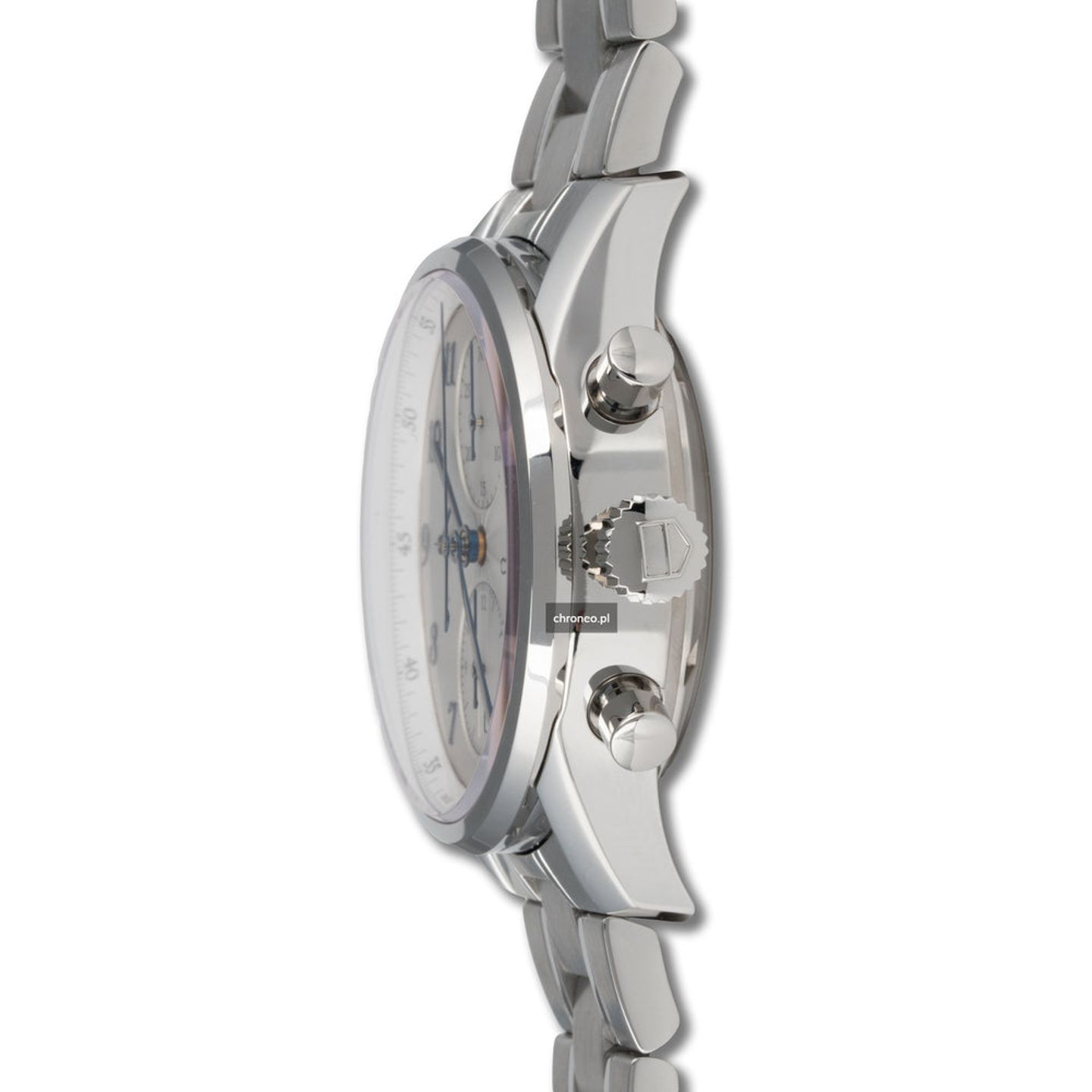 TAG Heuer Carrera Calibre 16 CAS2111.BA0730 (2014) - Silver dial 41 mm Steel case (5/8)