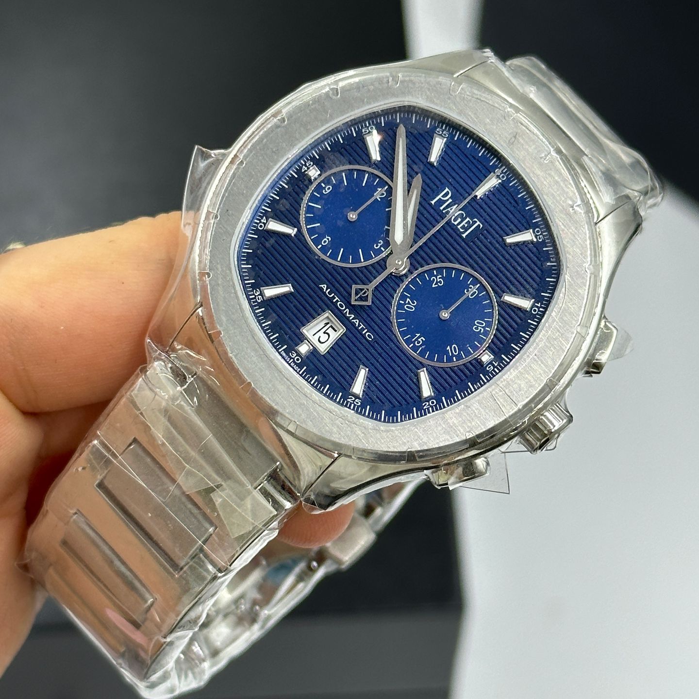 Piaget Polo S G0A41006 (2024) - Blue dial 42 mm Steel case (7/8)