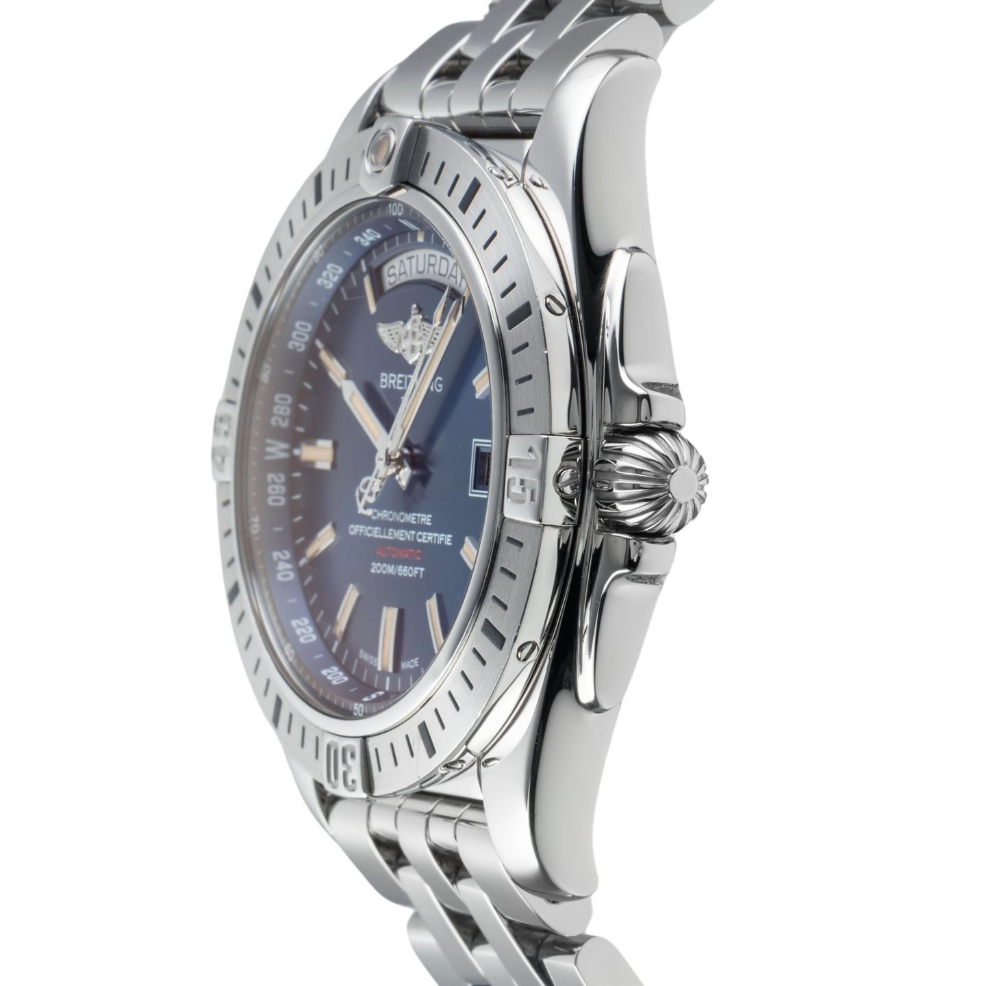 Breitling Galactic 44 A45320B9.BD42.375A (2014) - Zwart wijzerplaat 44mm Staal (6/8)