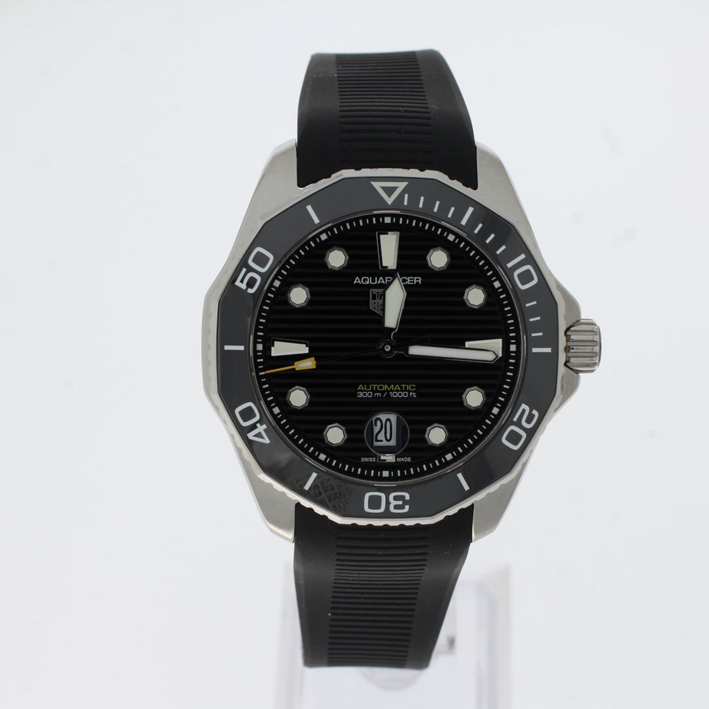 TAG Heuer Aquaracer 300M WBP201A.FT6197 (2024) - Black dial 43 mm Steel case (1/5)