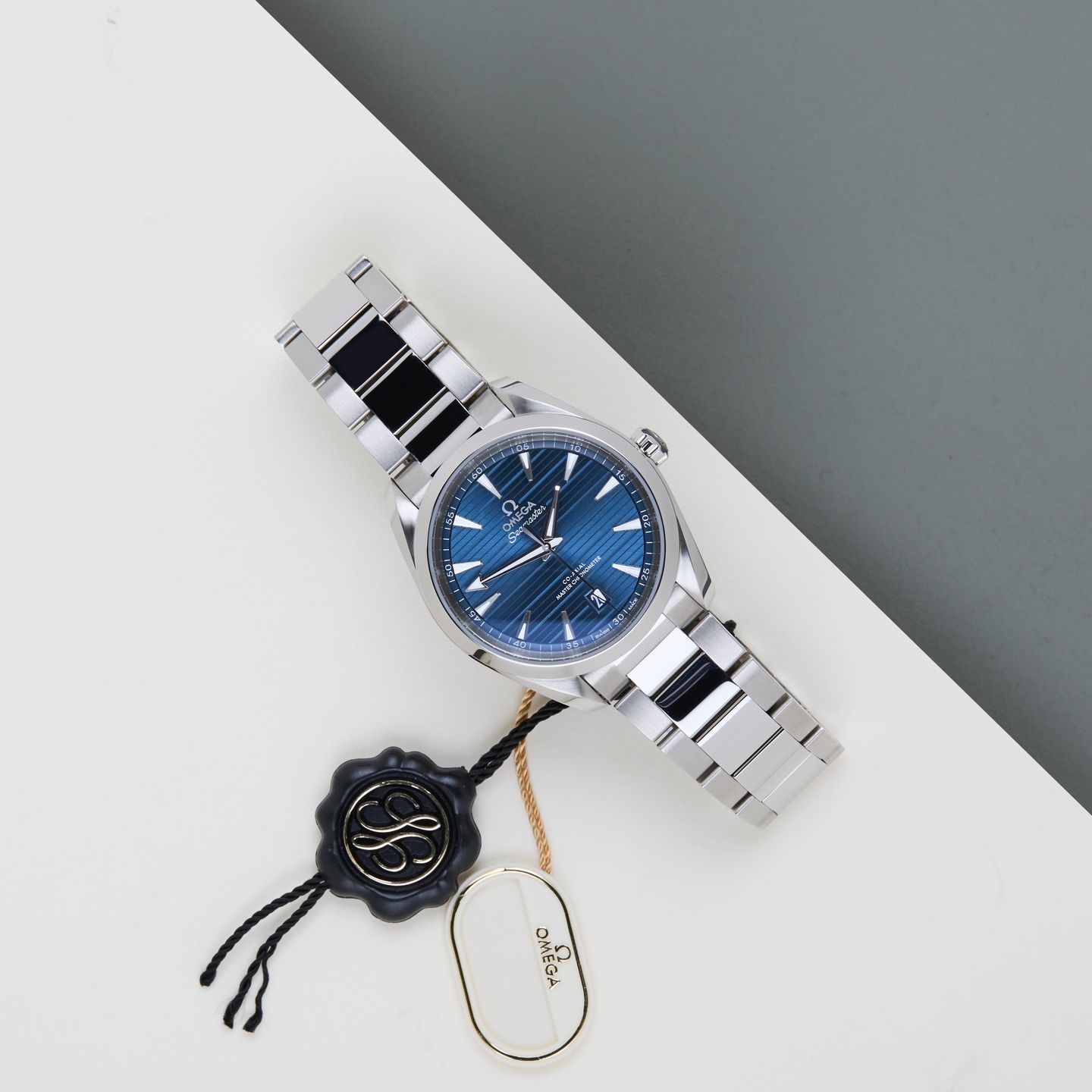 Omega Seamaster Aqua Terra 220.10.38.20.03.001 (2023) - Blauw wijzerplaat 38mm Staal (2/8)