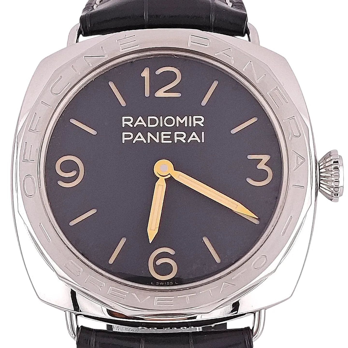 Panerai Special Editions PAM00685 (Unknown (random serial)) - Black dial 47 mm Steel case (2/8)