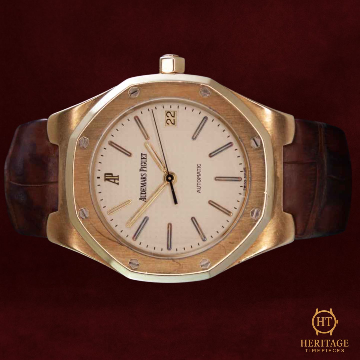 Audemars Piguet Royal Oak 14800BA (Onbekend (willekeurig serienummer)) - 36mm Geelgoud (4/8)