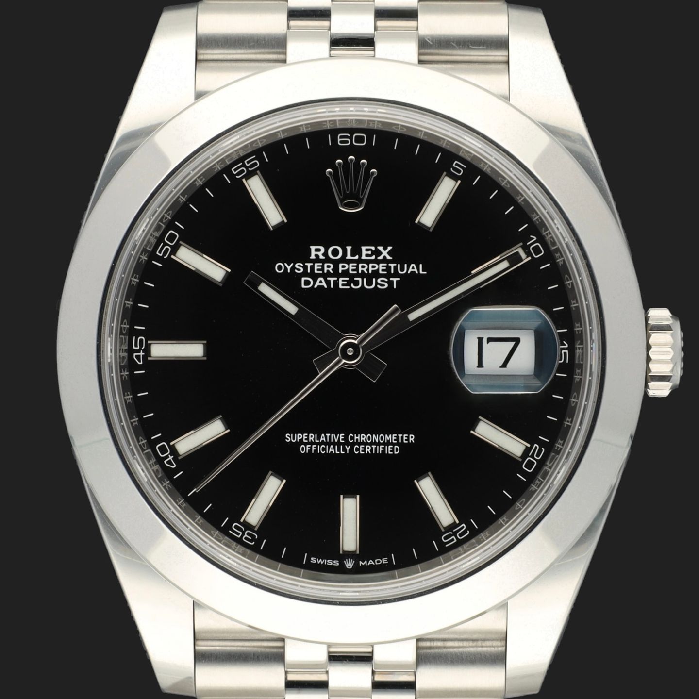 Rolex Datejust 41 126300 (2020) - Green dial 41 mm Steel case (2/7)