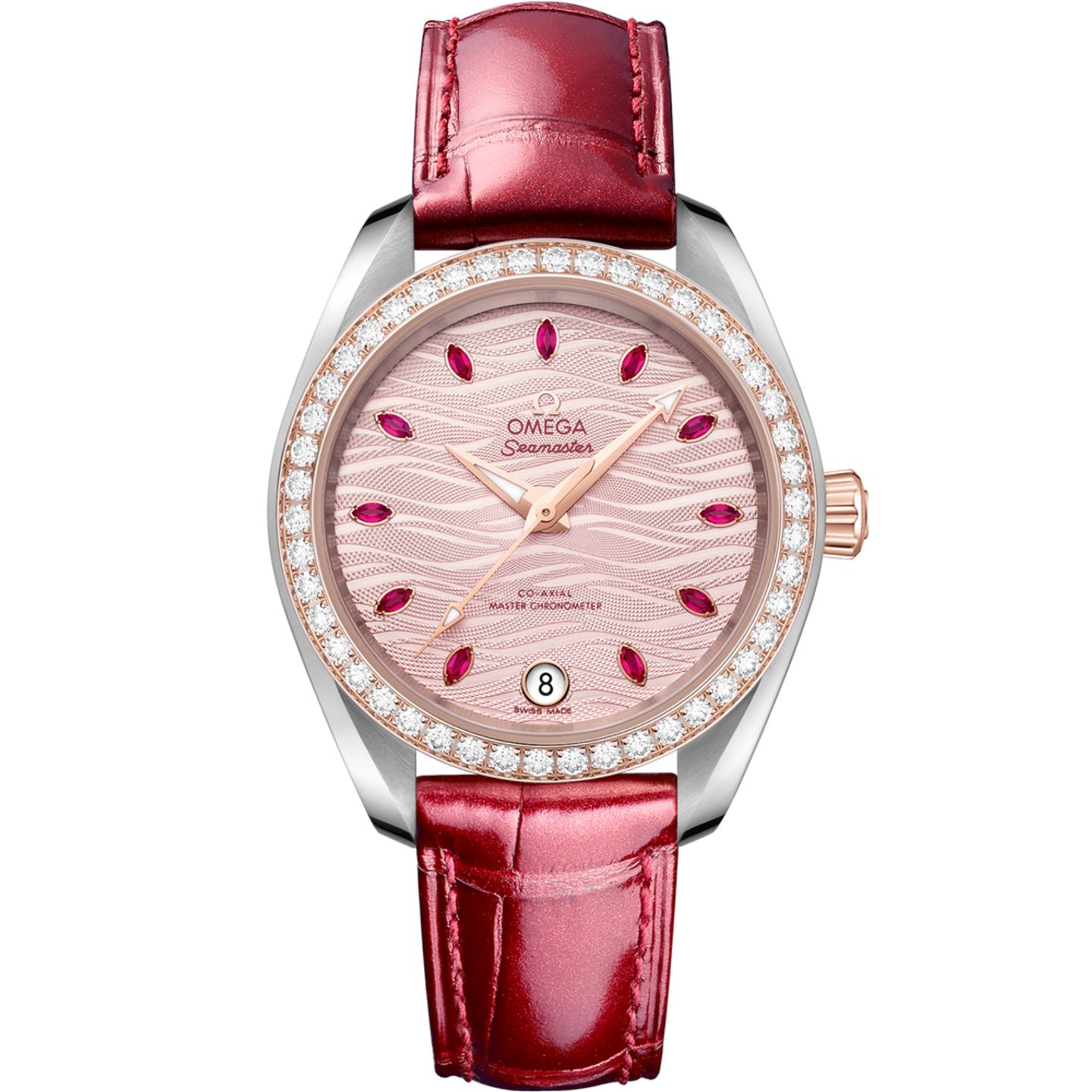 Omega Seamaster Aqua Terra 220.28.34.20.60.001 (2025) - Pink dial 34 mm Steel case (1/1)