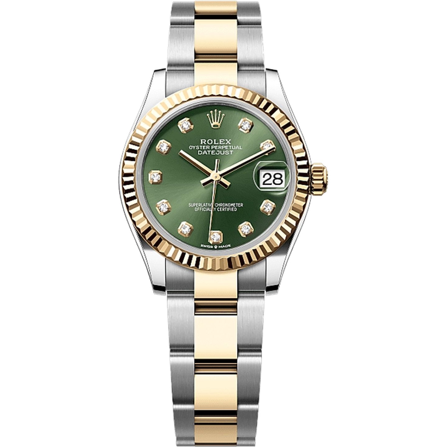 Rolex Datejust 31 278273 (2025) - Groen wijzerplaat 31mm Staal (1/1)