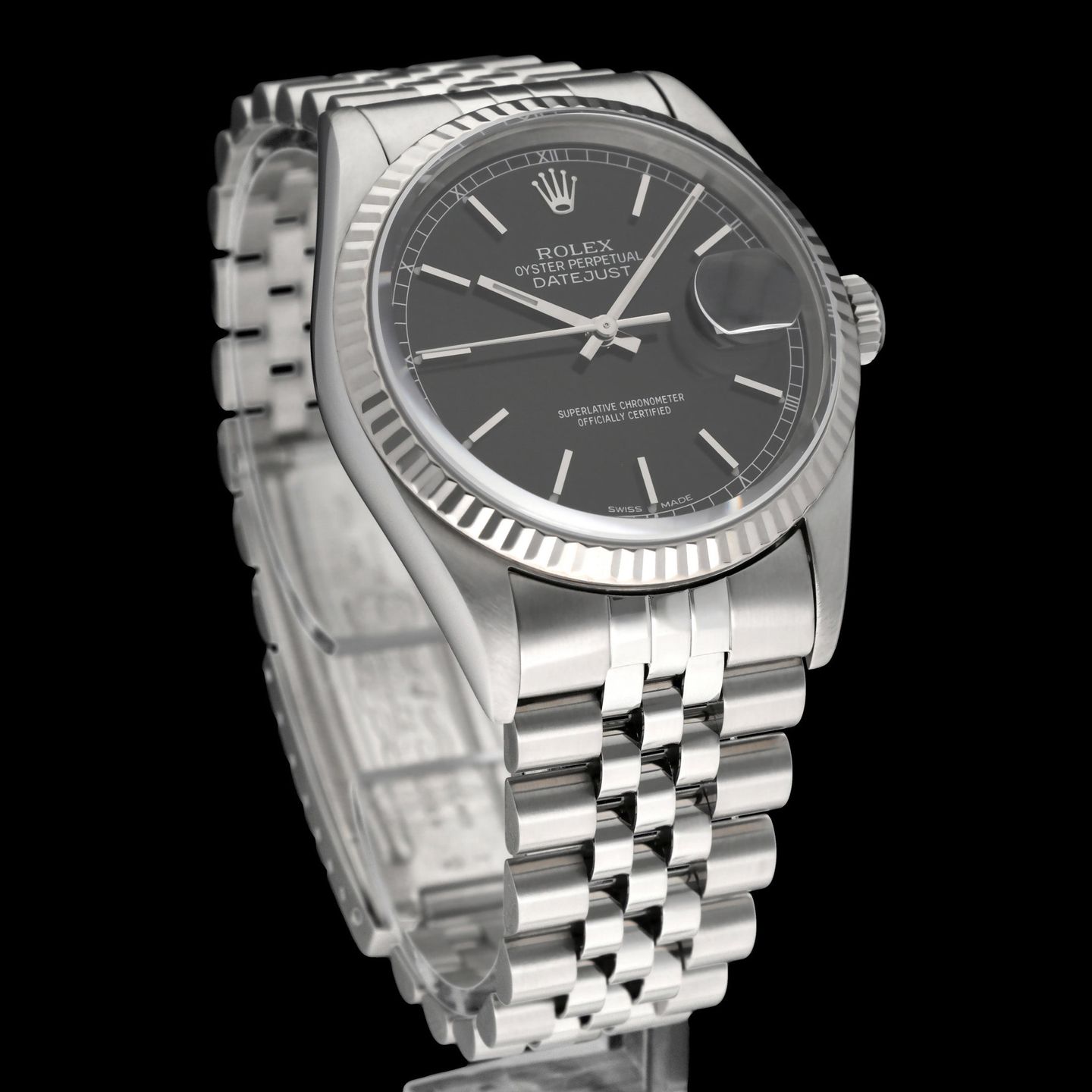Rolex Datejust 36 16234 (1996) - 36 mm Steel case (3/8)