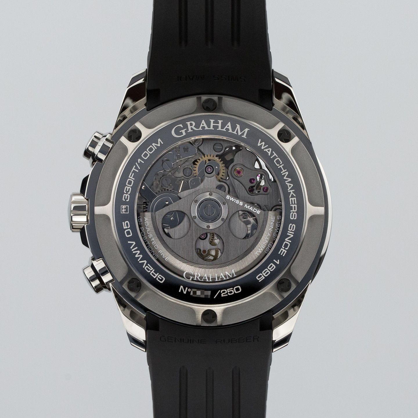 Graham Silverstone RS 2STFS.Y01A (Unknown (random serial)) - Black dial 47 mm Steel case (4/6)