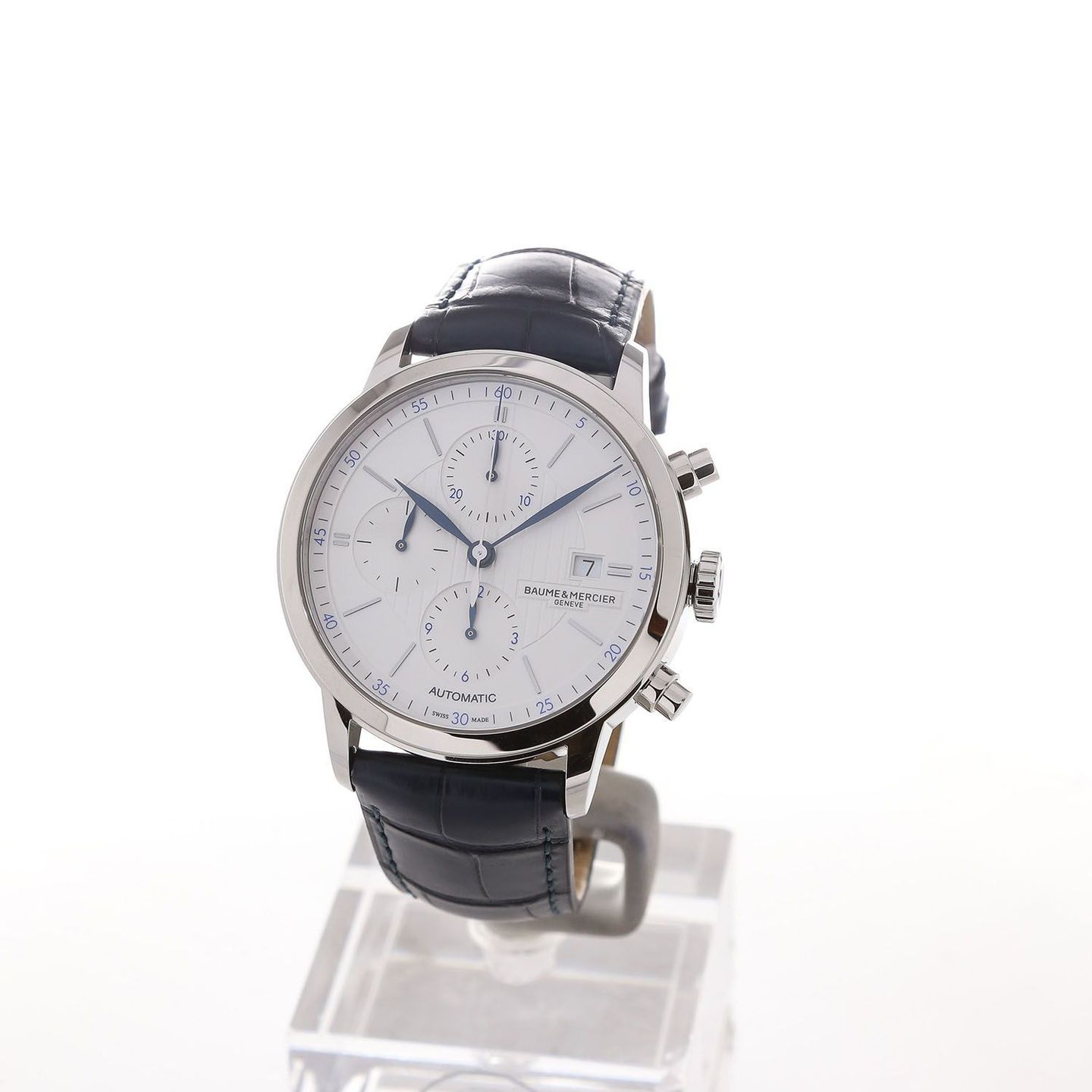 Baume & Mercier Classima M0A10330 (2023) - Zilver wijzerplaat 42mm Staal (3/4)