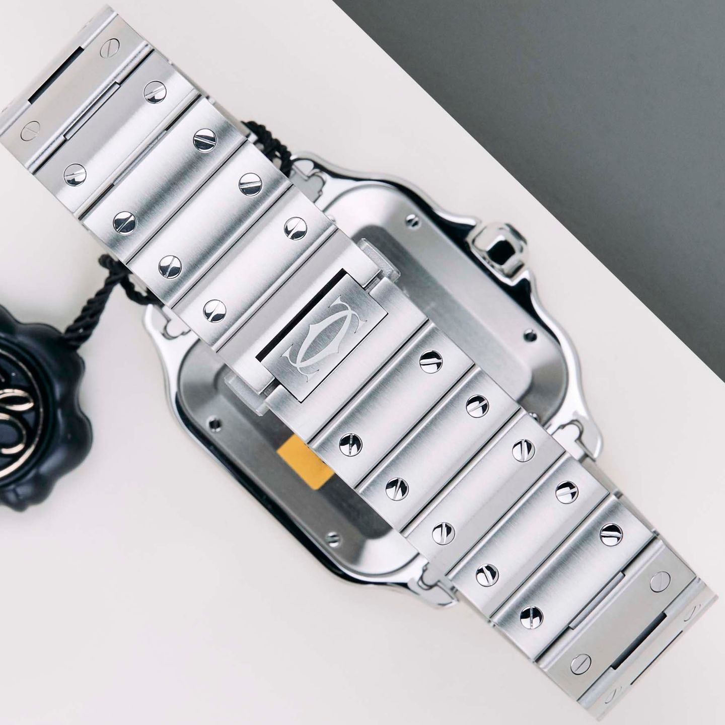 Cartier Santos WSSA0037 (2026) - Grey dial 40 mm Steel case (6/8)