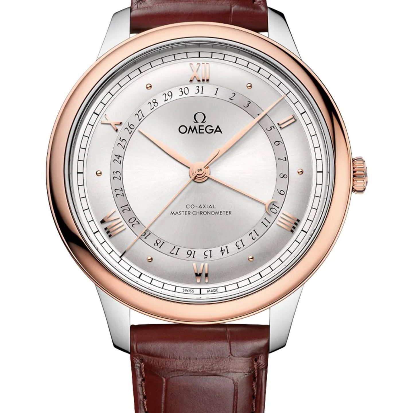 Omega De Ville Prestige 434.23.42.22.02.001 (2026) - Silver dial 42 mm Gold/Steel case (1/1)