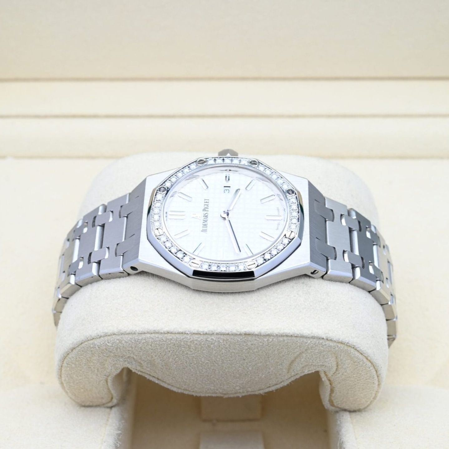 Audemars Piguet Royal Oak Lady 67651ST (2014) - 33 mm Steel case (3/8)
