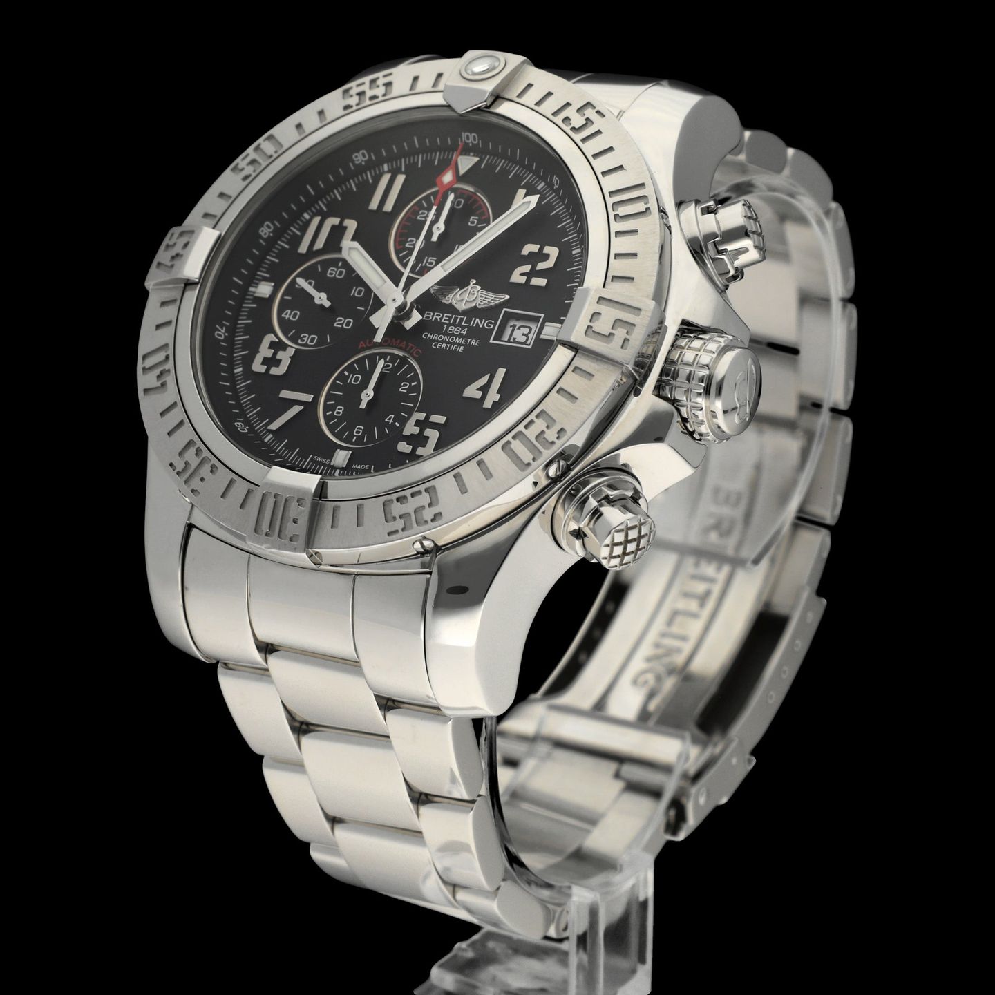 Breitling Super Avenger II A13371 (2015) - 48mm Staal (5/8)