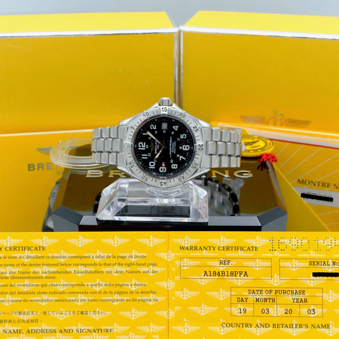 Breitling Superocean A17340 (2003) - 41 mm Steel case (3/7)