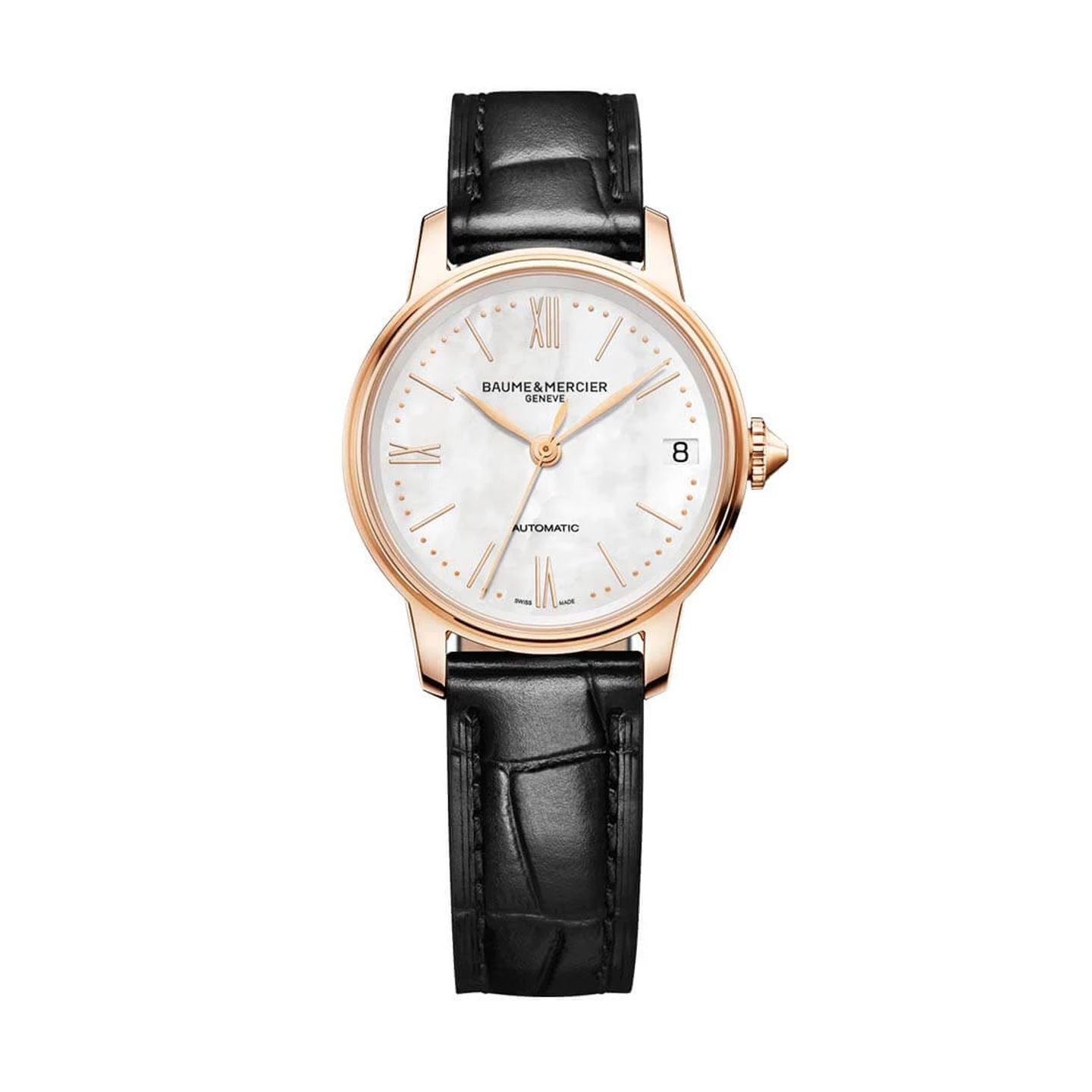 Baume & Mercier Classima M0A10598 (2024) - Pearl dial 31 mm Rose Gold case (3/3)