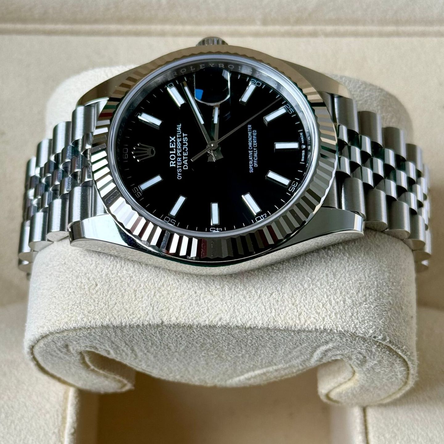 Rolex Datejust 41 126334 (2023) - Black dial 41 mm Steel case (5/7)