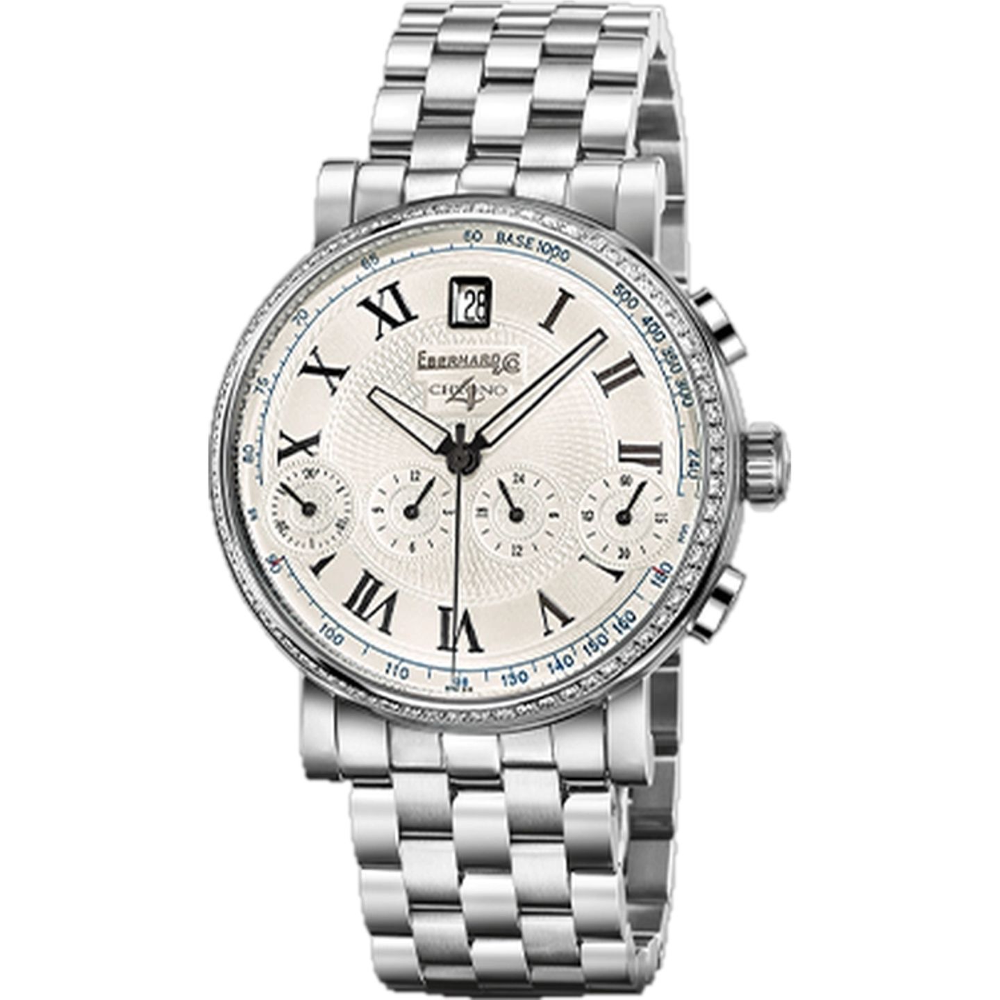 Eberhard & Co. Chrono 4 31043.10 BR CA99 (2026) - White dial 40 mm Steel case (1/1)