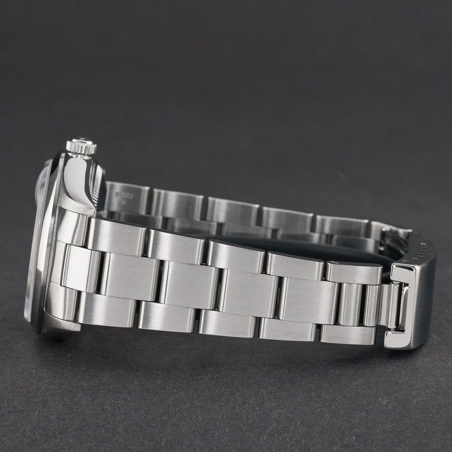 Rolex Oyster Perpetual Date 15200 (1999) - Grey dial 34 mm Steel case (6/8)