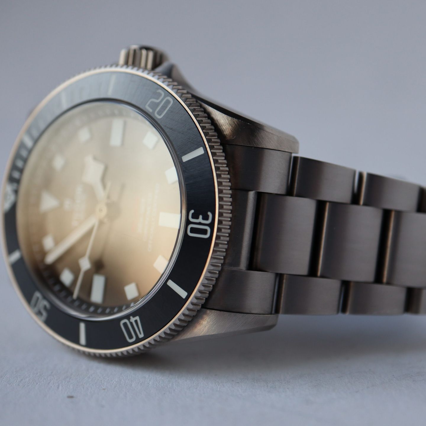 Tudor Pelagos 25407N (2024) - Zwart wijzerplaat 39mm Titanium (3/8)