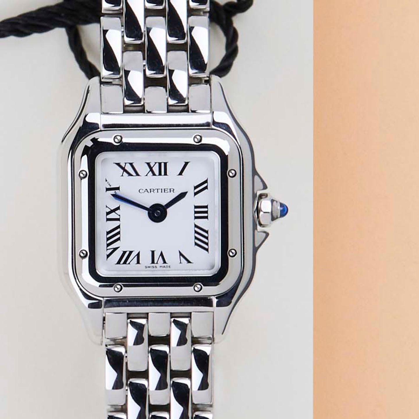 Cartier Panthère WSPN0012 (2026) - Silver dial 25 mm Steel case (5/8)