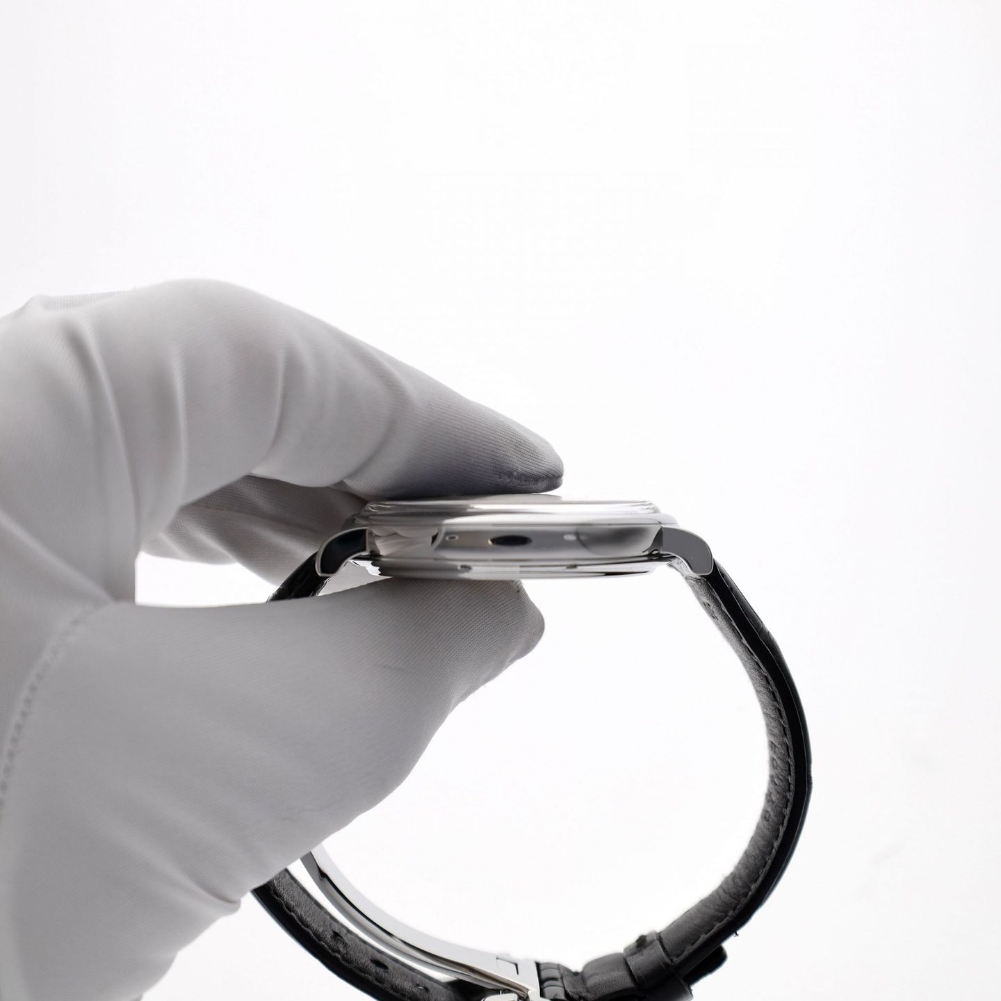 IWC Portofino Hand-Wound IW544801 (2009) - Black dial 46 mm Steel case (8/8)