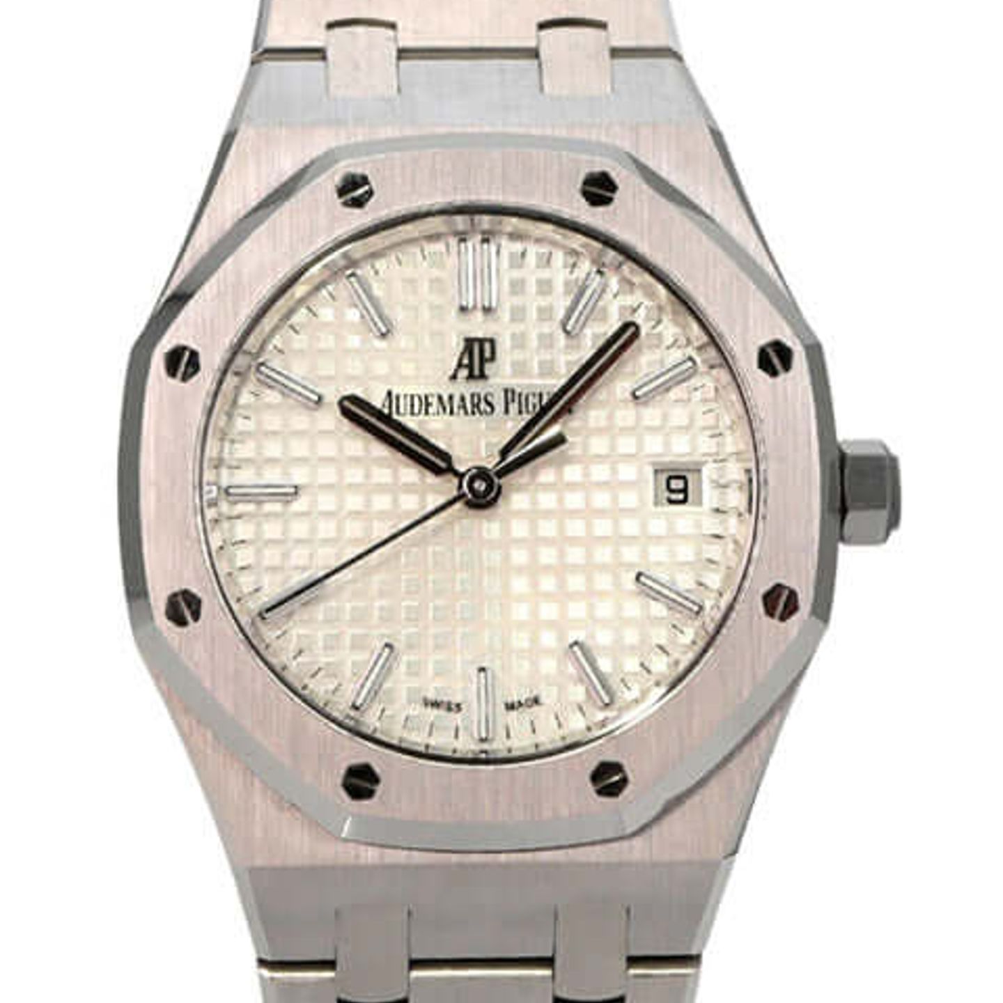 Audemars Piguet Royal Oak Selfwinding 77350ST.OO.1261ST.01 (2022) - Zilver wijzerplaat 34mm Staal (1/8)