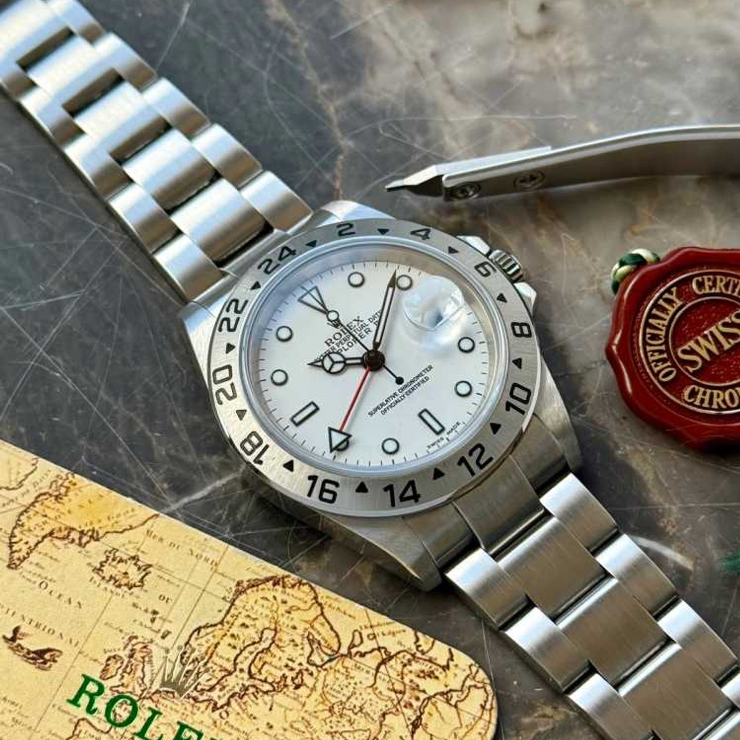 Rolex Explorer II 16570 T - (3/8)