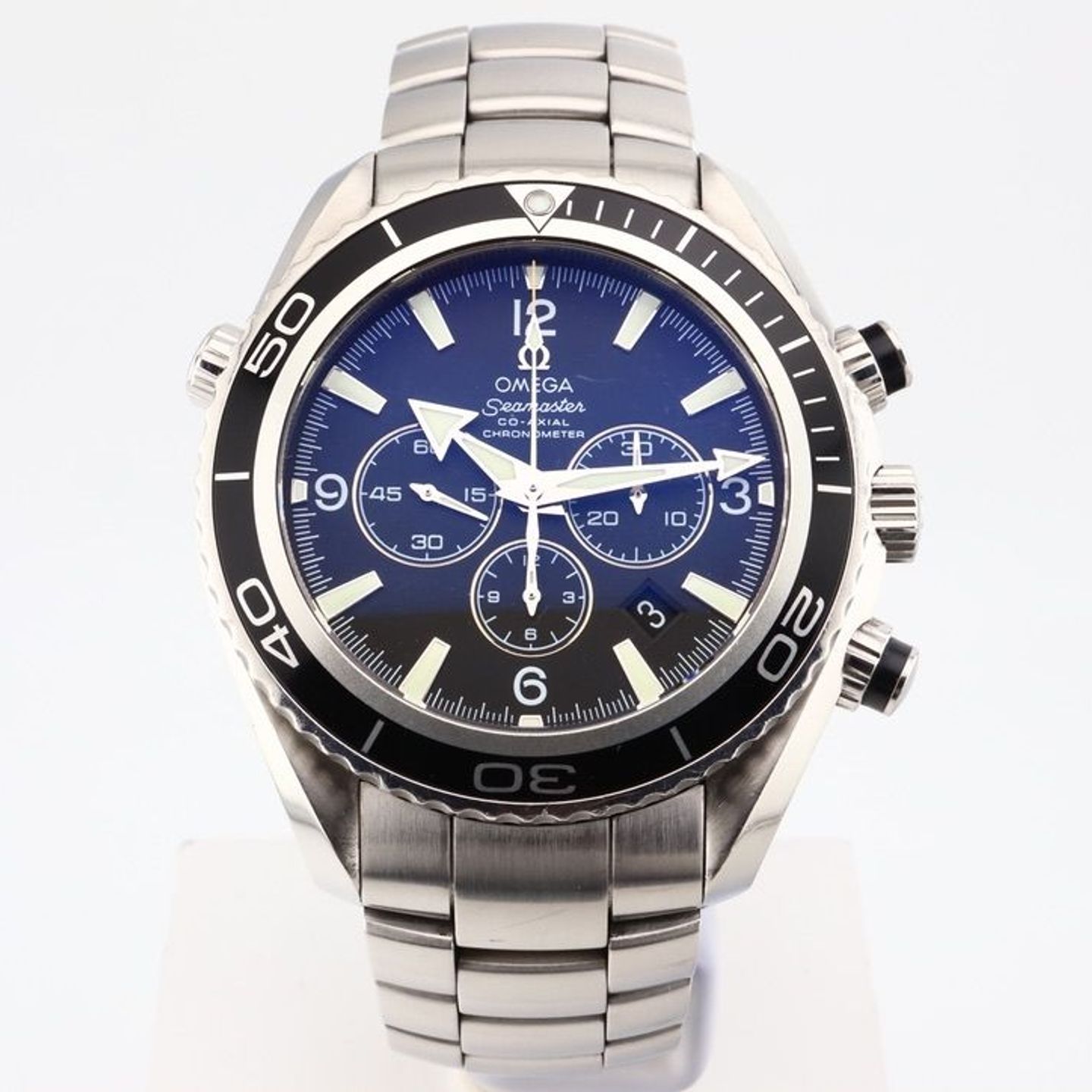 Omega Seamaster 2210500 (2008) - Black dial 45 mm Steel case (1/1)