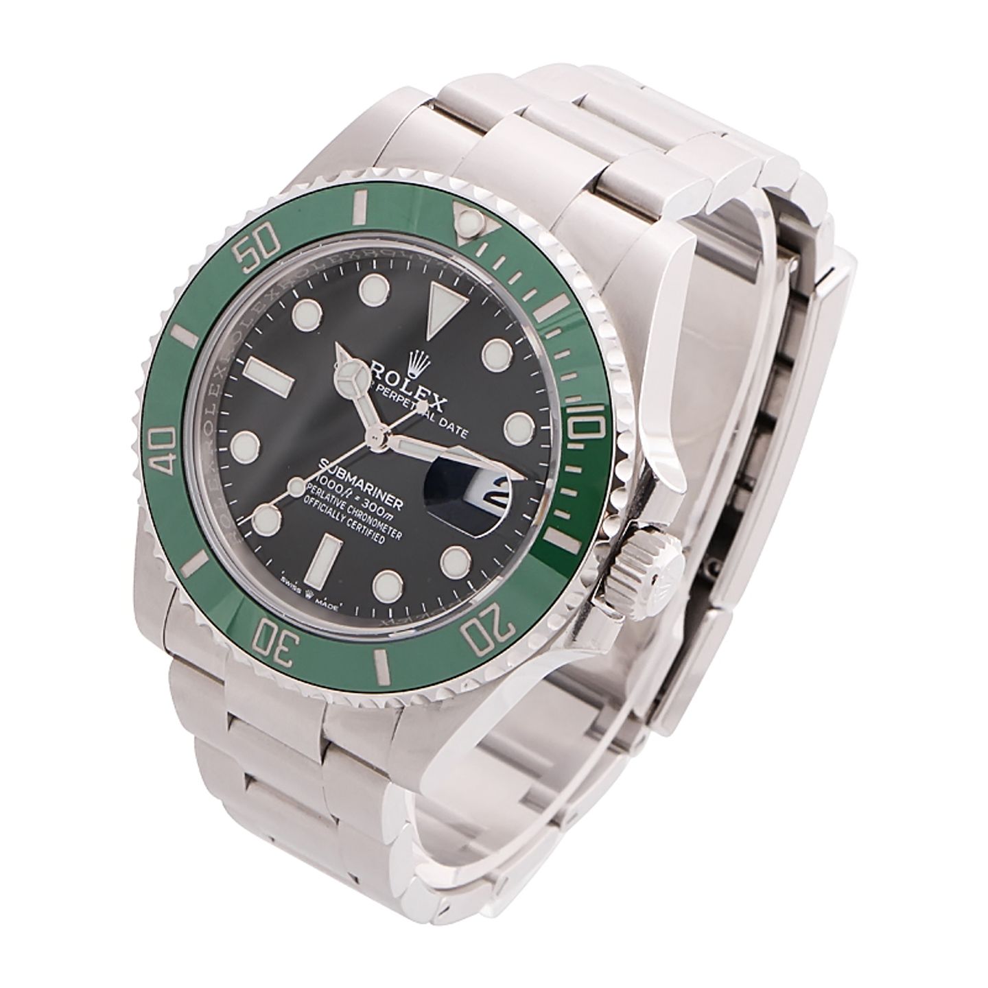 Rolex Submariner Date 126610LV (2022) - Zwart wijzerplaat 41mm Staal (2/4)