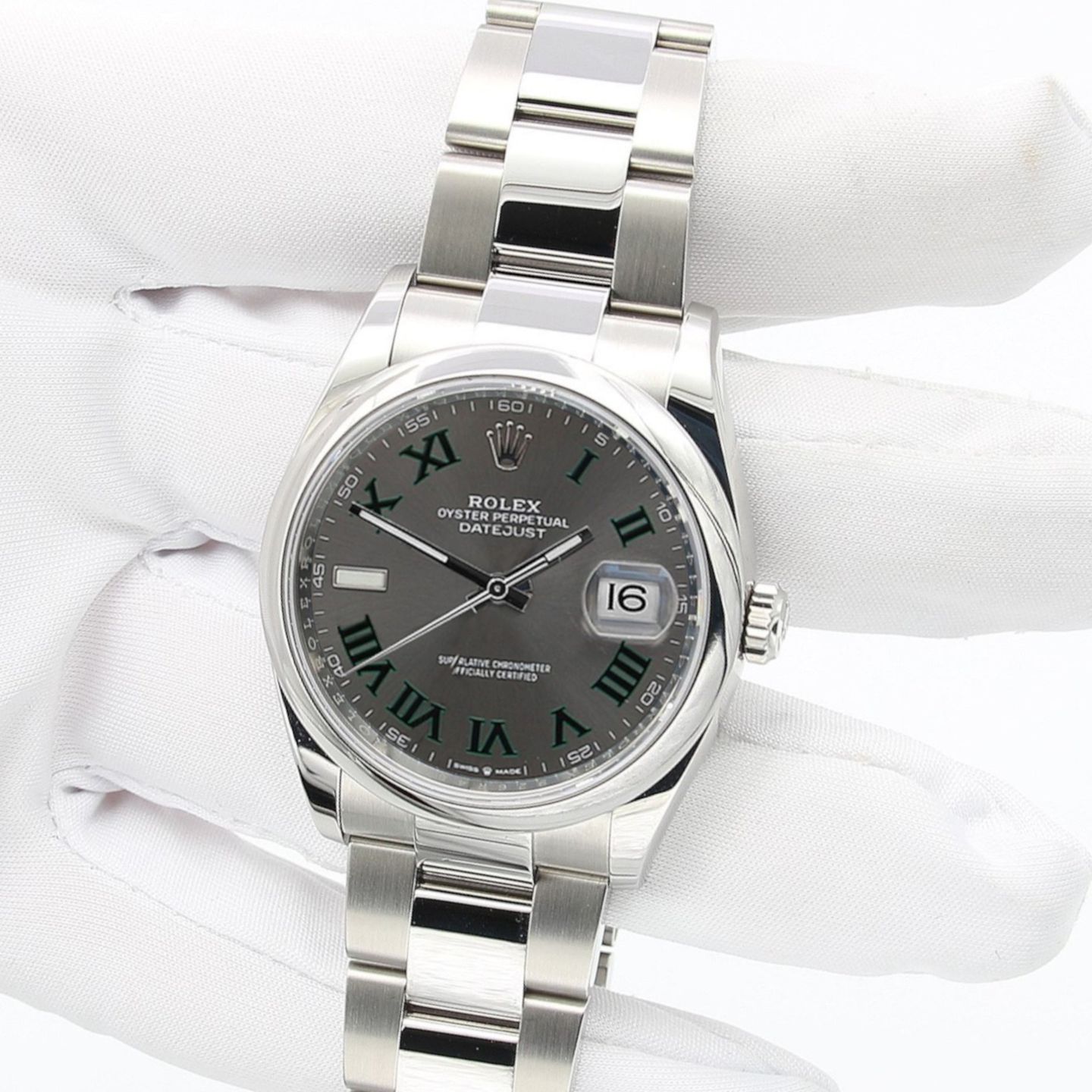 Rolex Datejust 36 126200 (Unknown (random serial)) - 36 mm Steel case (2/5)