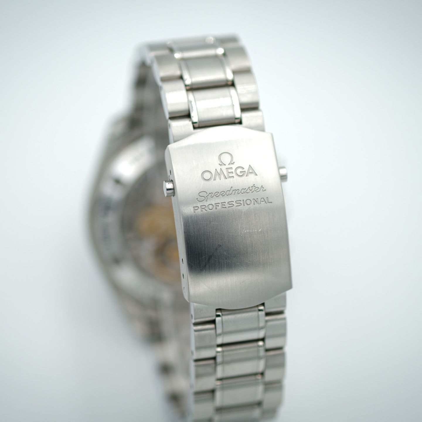 Omega Speedmaster Professional Moonwatch Moonphase 3576.50.00 (2006) - Zwart wijzerplaat 42mm Staal (8/8)