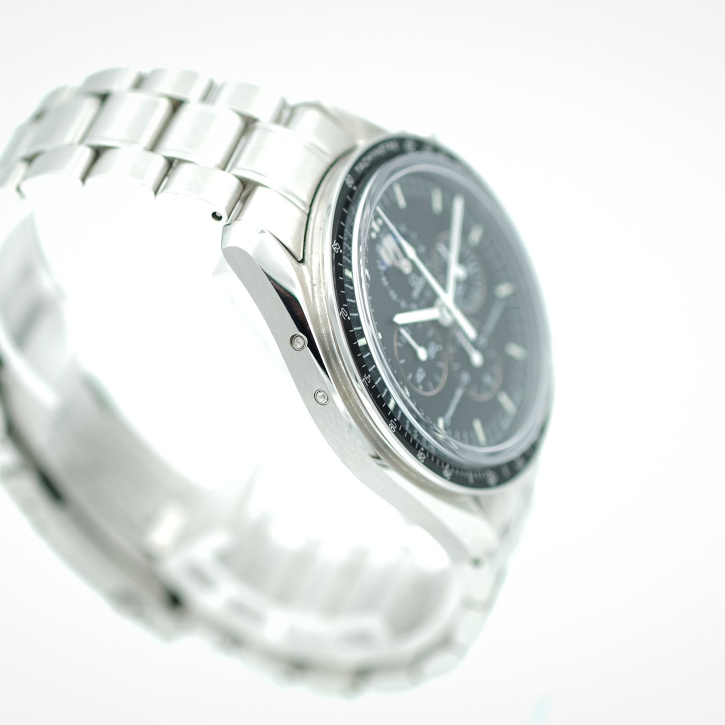 Omega Speedmaster Professional Moonwatch Moonphase 3576.50.00 (2006) - Black dial 42 mm Steel case (6/8)