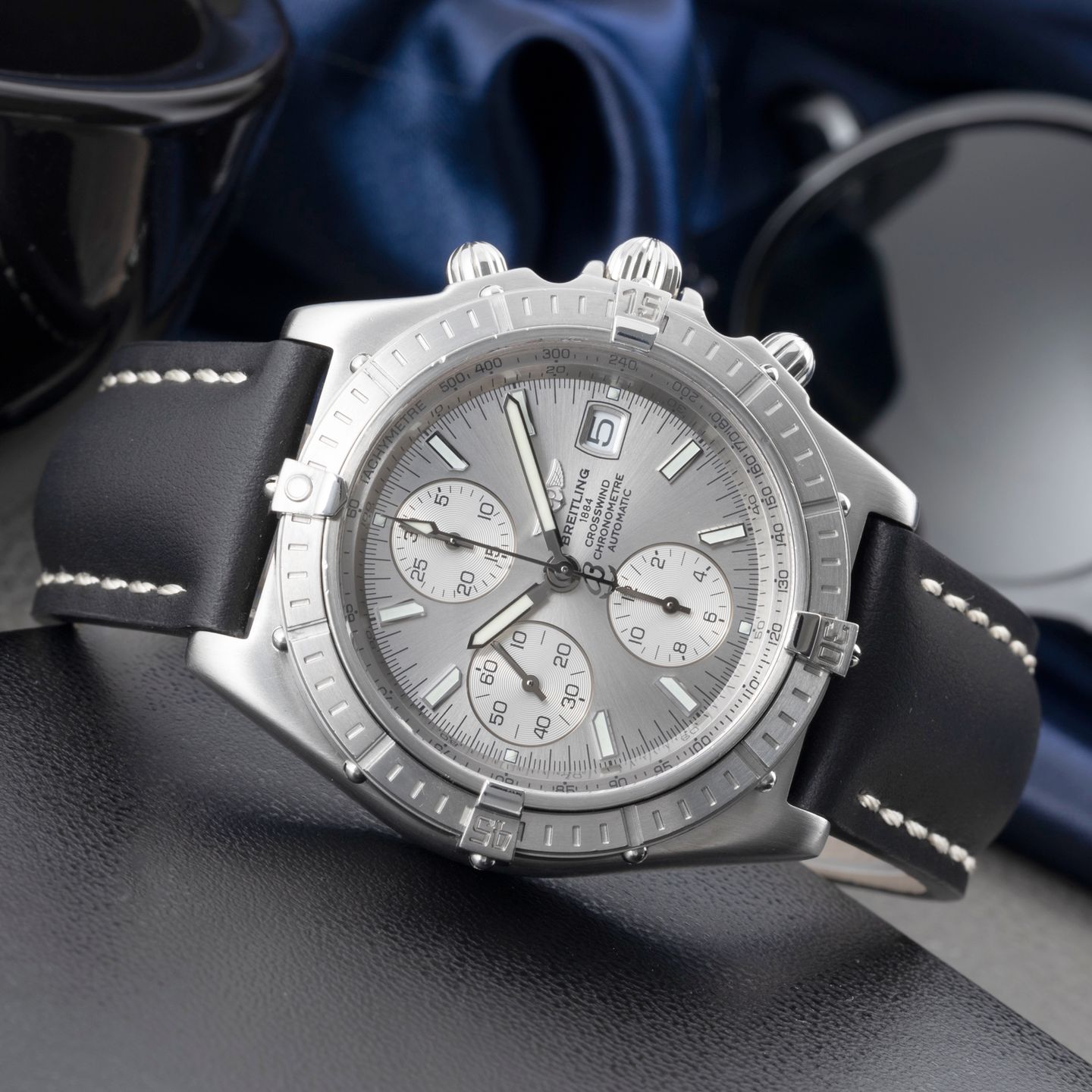 Breitling Crosswind Racing A13355 (2002) - 43 mm Steel case (2/8)