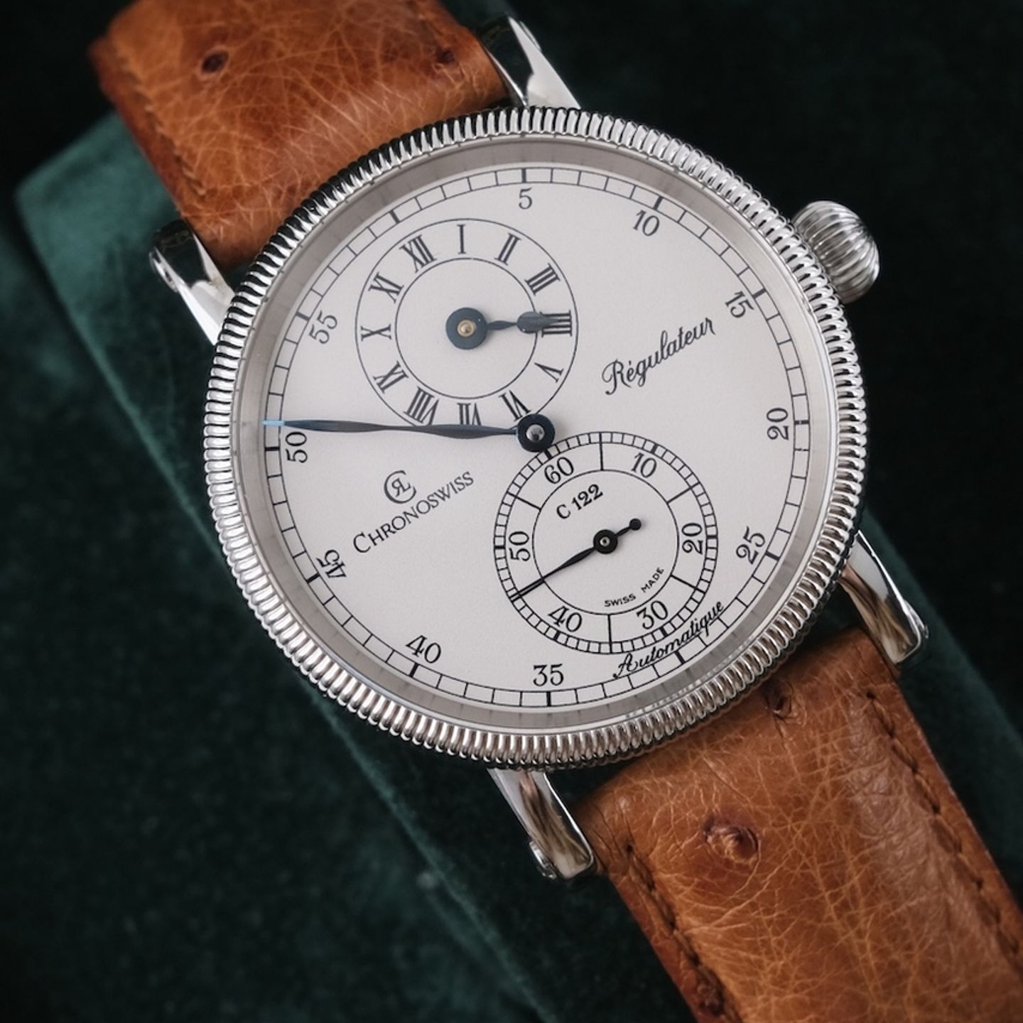 Chronoswiss Régulateur CH-1223-M (2000) - Staal (5/8)