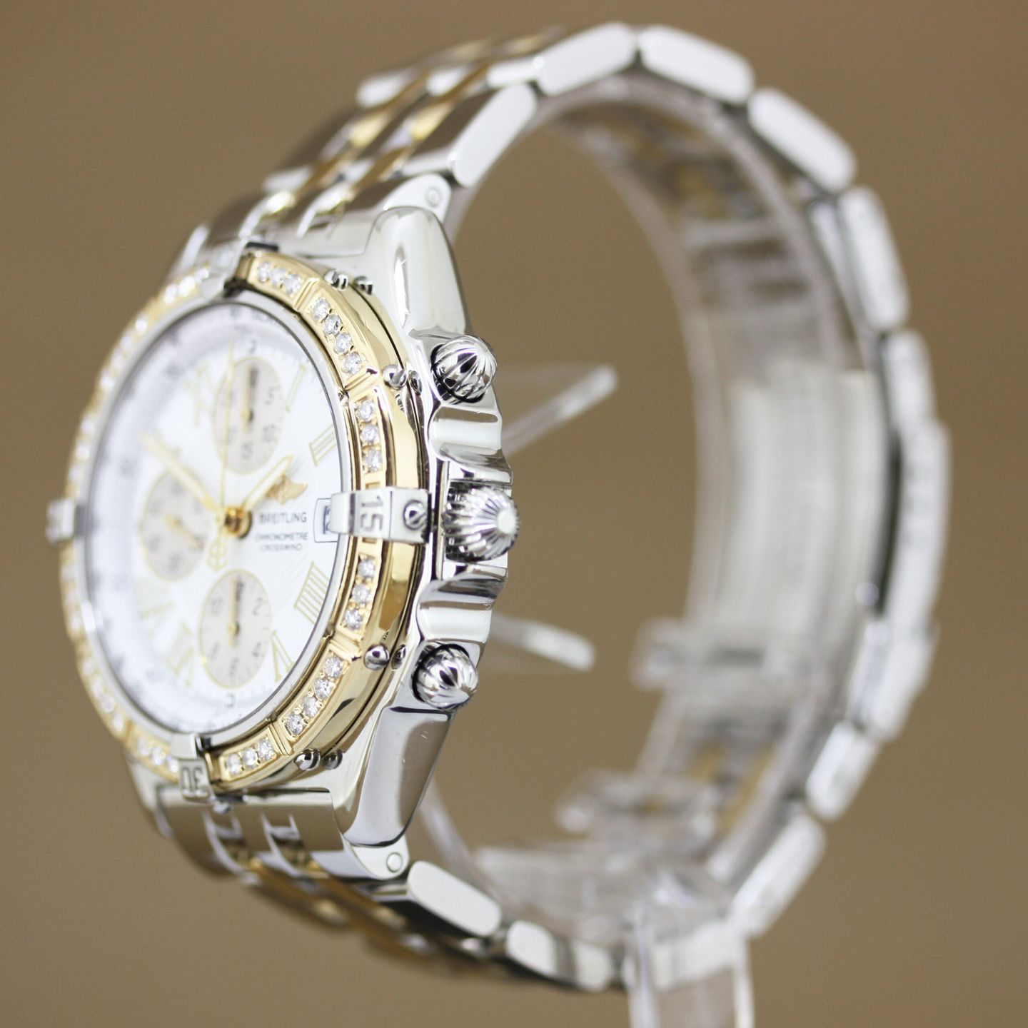 Breitling Crosswind Chronograph D13355 (2004) - 43 mm Steel case (5/8)