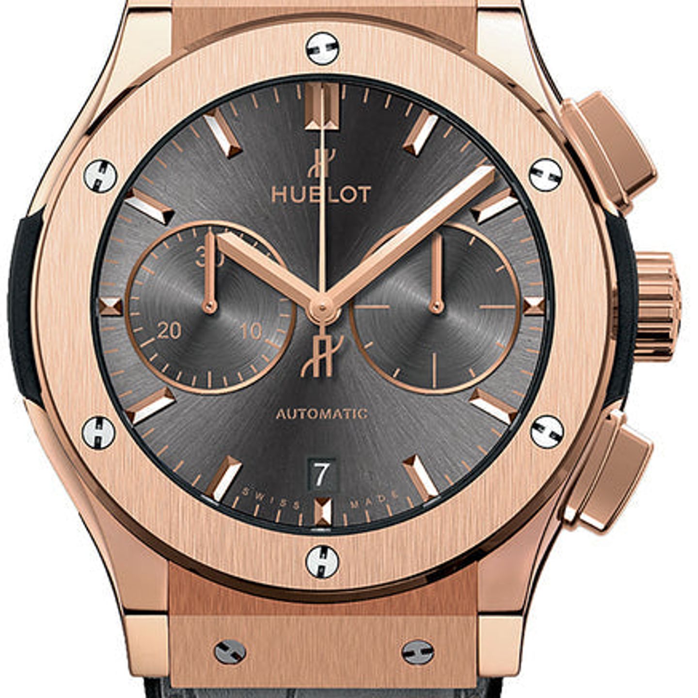 Hublot Classic Fusion Racing Grey 521.OX.7081.LR (2025) - Grey dial 45 mm Rose Gold case (1/1)