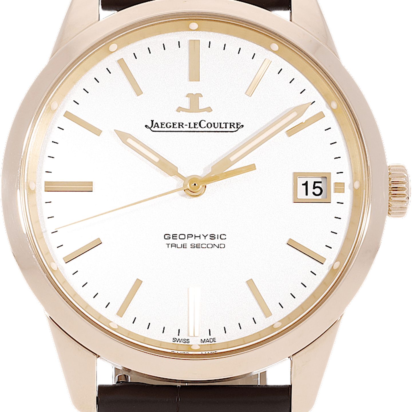 Jaeger-LeCoultre Geophysic Q8012520 (2020) - Zilver wijzerplaat 39mm Roségoud (2/5)