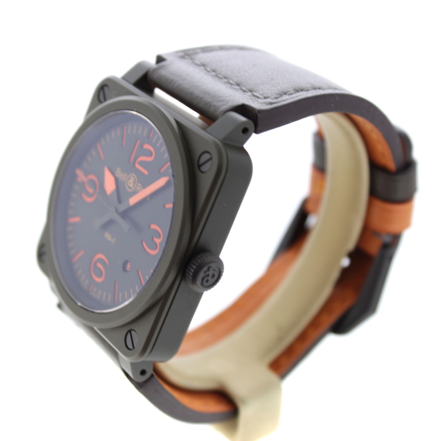 Bell & Ross BR 03 BR0392-CKA-00598 (2022) - Brown dial 42 mm Ceramic case (4/6)