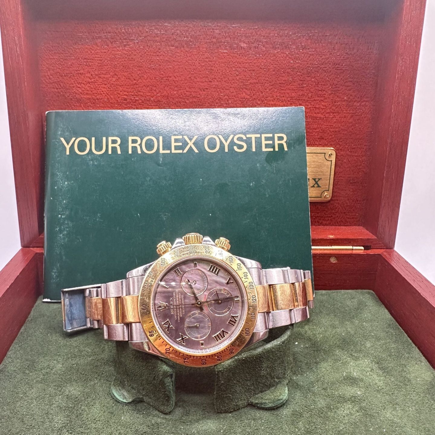 Rolex Daytona 116523 (Onbekend (willekeurig serienummer)) - Zwart wijzerplaat 40mm Goud/Staal (5/5)