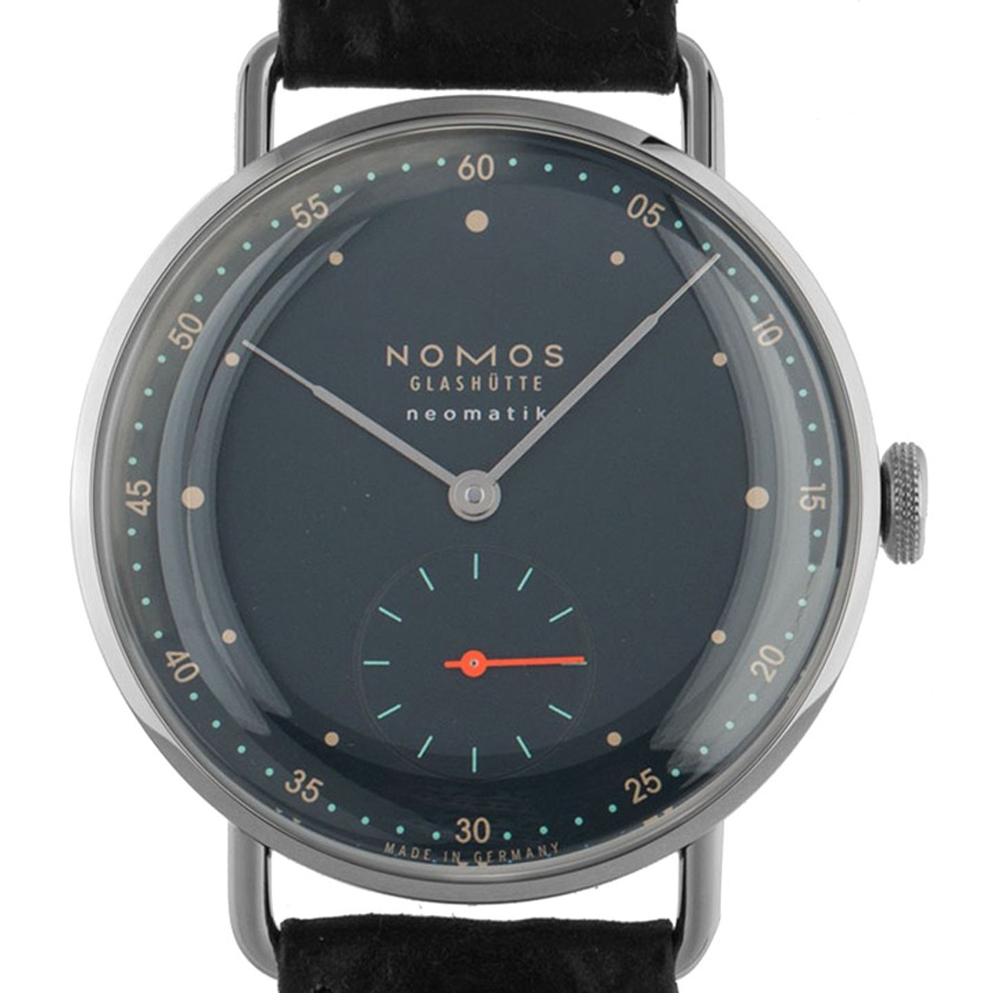 NOMOS Metro Neomatik 1110 (2024) - Blue dial 35 mm Steel case (1/7)