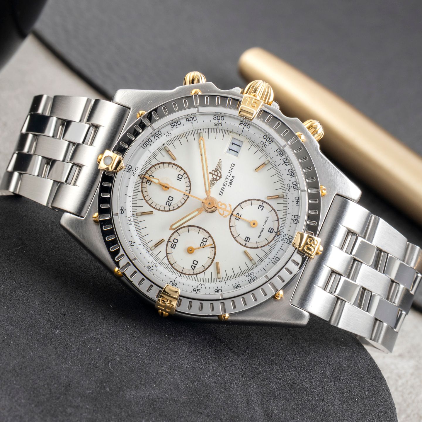 Breitling Chronomat B13050.1 (2005) - 39mm Staal (2/8)