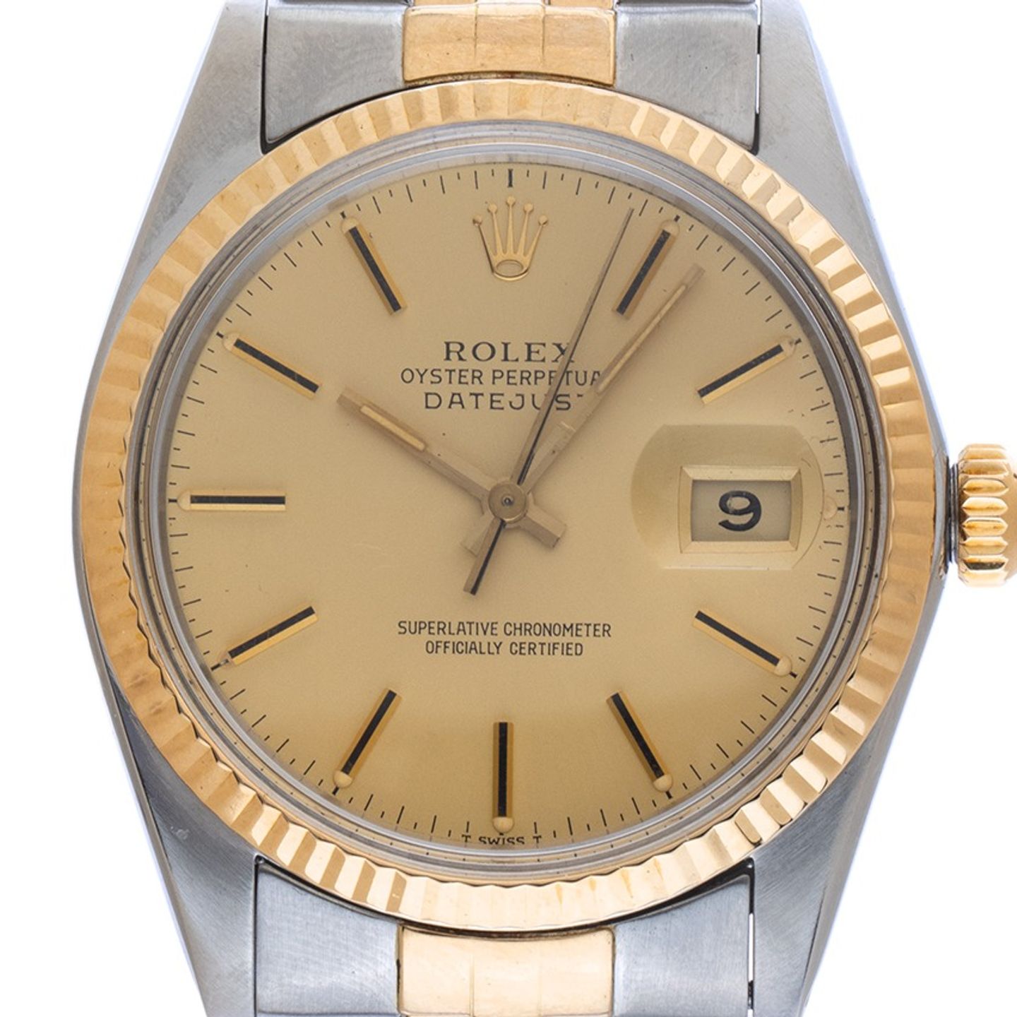 Rolex Datejust 36 16013 (1983) - 36 mm Gold/Steel case (1/8)