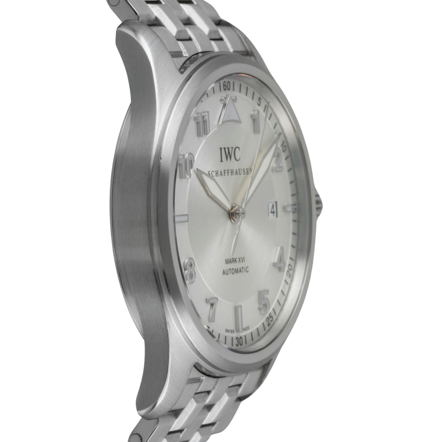 IWC Pilot Mark IW325505 (Unknown (random serial)) - Silver dial 39 mm Steel case (7/8)