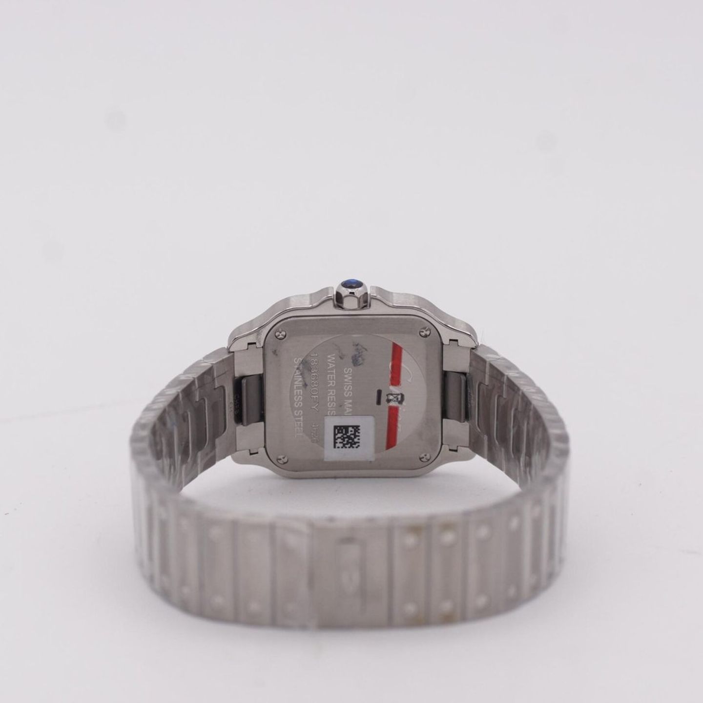 Cartier Santos Dumont WSSA0082 (2025) - Zilver wijzerplaat 27mm Staal (6/8)