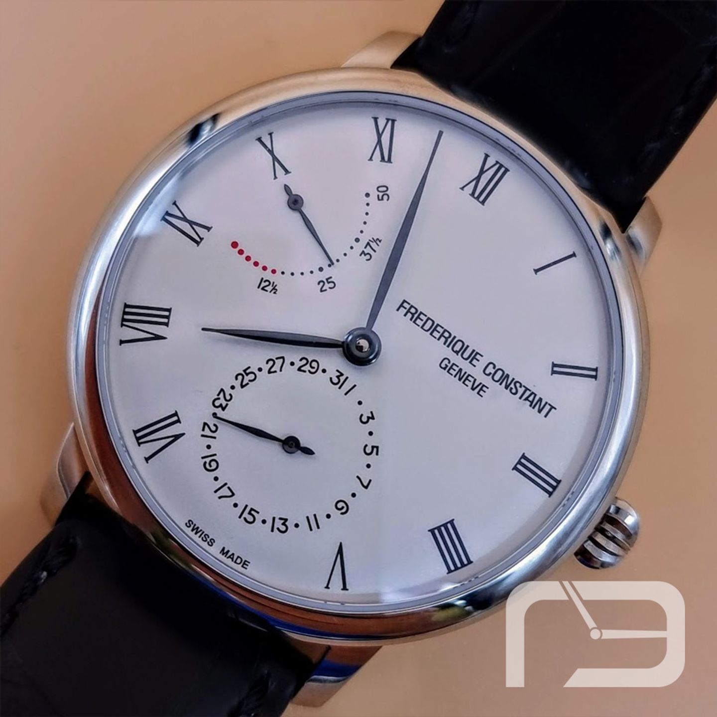 Frederique Constant Manufacture Slimline FC-723WR3S6 (2024) - Silver dial 40 mm Steel case (2/8)